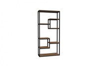 Biblioteca Emina Walnut-Negru - 3