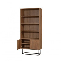 Biblioteca Rea Walnut-Negru - 4