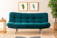 Canapea Extensibila, 3 Locuri Misa Small Sofabed Petrol Verde - 2