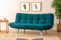 Canapea Extensibila, 3 Locuri Misa Small Sofabed Petrol Verde - 1