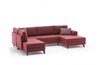 Coltar Extensibil Belen Claret Rosu - 9