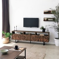 Comoda TV Aristo - Walnut - 1