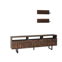 Comoda TV Aristo - Walnut - 2