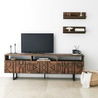 Comoda TV Aristo - Walnut - 4