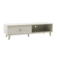 Comoda TV Firenze Alb-Bej 127x45x9 cm - 3