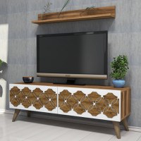 Comoda TV Nisan - Walnut - 1