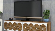 Comoda TV Nisan - Walnut