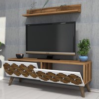 Comoda TV Nisan - Walnut - 2