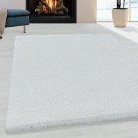 Covor Fluffy Alb 80x150 cm - 1