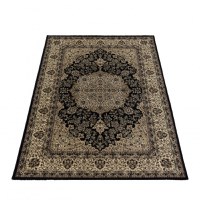 Covor Kashmir Negru V2 80x150 cm - 3