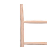 Cuier prosoape tip scara Ladder Boho Pako World Natural 50x6x160 cm - 2