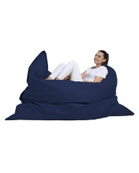 Fotoliu puf de gradina Giant Cushion Albastru inchis 180x140x30 cm - 4