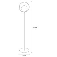 Lampadar Lik - 4071 Negru Alb - 3