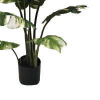 Planta decorativa Monstera I in ghiveci verde plastic PP H90 cm - 3