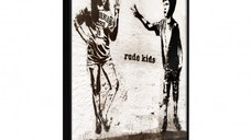 Poster - Banksy: Rude Kids, cu Ramă neagră, 40x60 cm