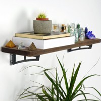 Raft de Perete LAM019 Walnut - 1