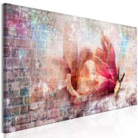 Tablou - Colourful Magnolias (1 Part) Narrow 120x40 cm - 1