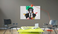 Tablou - Mr Monkey 90x60 cm - 2