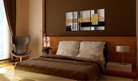 Tablou pictat manual - Dislocation 120x60 cm - 2