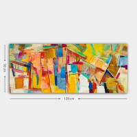 Tablou Siena Sunset Multicolor 50x120 cm - 3