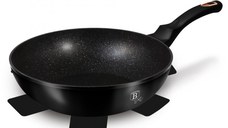 Tigaie Wok, 30 cm, negru Rose Collection