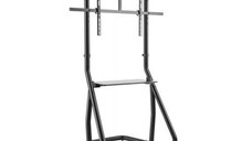 Stand mobil Techly ICA-TR38, 60inch-105inch, 100 kg (Negru)