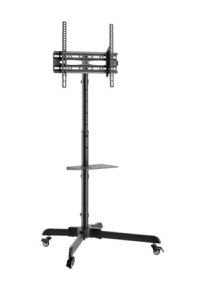 Stand TV SBOX FS-224-2, 32inch - 55inch, 35Kg (Negru) - 1