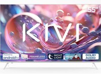 Televizor LED KIVI 139 cm (55inch) 55U760QW, Ultra HD 4K, Smart TV, WiFi - 1