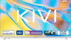 Televizor LED KIVI 80 cm (32inch) 32H760QW, HD Ready, Smart TV, WiFi