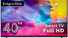 Televizor LED Kruger&Matz 101 cm (40inch) KM0240FHD-SA, Full HD, Smart TV, WiFi, CI+