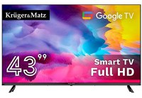 Televizor LED Kruger&Matz 109 cm (43inch) KM0243FHD-SA, Full HD, Smart TV, WiFi, CI+ - 1