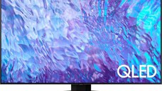 Televizor QLED Samsung 190 cm (75inch) QE75Q80CA, Ultra HD 4K, Smart TV, WiFi, CI+