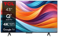 Televizor QLED TCL 109 cm (43inch) 43T7B, Ultra HD 4K, Smart TV, WiFi, CI - 1