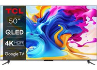 Televizor QLED TCL 127 cm (50inch) 50C643, Ultra HD 4K, Smart TV, WiFi, CI+ - 1