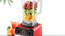 Blender Profesional de bucatarie 2 in 1, 2.5L, motor din cupru, 15 viteze, 3000W