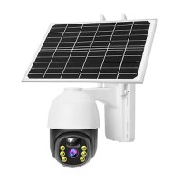 Camera de supraveghere wireless 5MP cu panou solar si rotire 355°, protectie IP66, infrarosu, WiFi/4G - 1