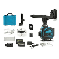 Kit Nivela Laser, autonivelare, telecomanda, linii verzi, 4x360° - 1