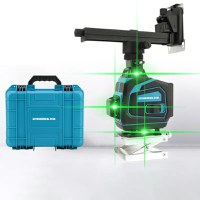 Kit Nivela Laser, autonivelare, telecomanda, trepied, linii verzi, 4x360° - 1