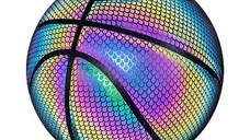 Minge Basketball reflectorizanta, design holografic, 24.5 cm