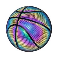 Minge Basketball reflectorizanta, design holografic, 24.5 cm - 1