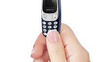 Mini telefon mobil, BM10 Dual SIM, OLED, 7 cm, 30 grame, 350mAh