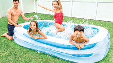 Piscina gonflabila Intex Family Swim Center Pool 56483, 262x175x56 cm, 770 L