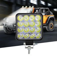 Proiector auto LED, offroad sau marșarier, 48W, 12V sau 24V - 1