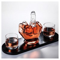 Set Sticla-Decantor cu pahare si suport - 1