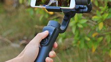 Sistem de stabilizare GIMBAL S5B cu face tracking, rotativ, 3 axe, Bluetooth, 4000 mAh, Negru