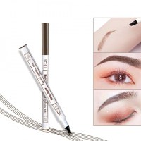 Creion sprancene efect Microblading Nuanta Brown - 2