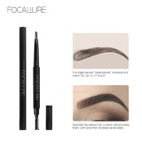 Creion sprancene Focallure Auto Brows Pen, 01 Dark Gray - 2