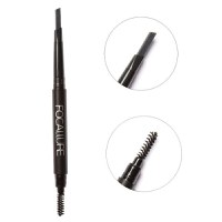 Creion sprancene Focallure Auto Brows Pen, 01 Dark Gray - 5