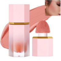 Fard de Obraz Lichid, Makeup, Romantic Matte, Color Bloom Liquid Blush, 102, 5.2 ml - 1