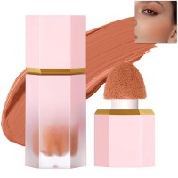 Fard de Obraz Lichid, Makeup, Romantic Matte, Color Bloom Liquid Blush, 103, 5.2 ml - 1